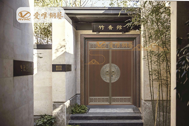 廣東銅門(mén)中式銅門(mén)