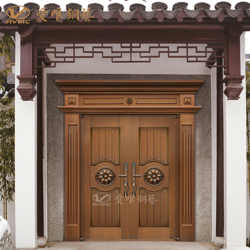 別墅銅門(mén)入戶(hù)銅門(mén)