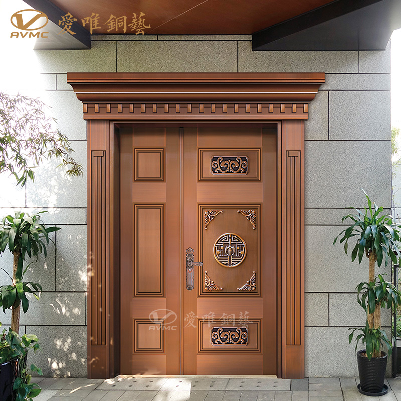 別墅銅門(mén)子母銅門(mén)